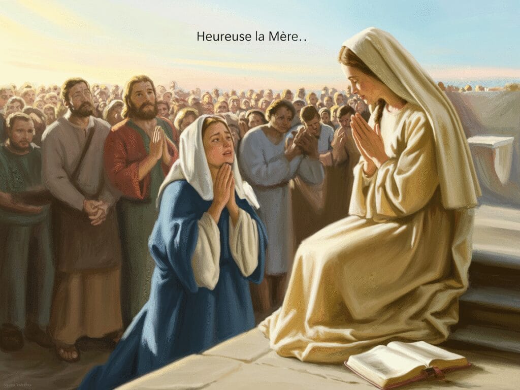 « Heureuse la mère qui t’a porté en elle ! – Heureux plutôt ceux qui écoutent la parole de Dieu ! » (Lc 11, 27-28) « Heureuse la mère qui t’a porté en elle ! – Heureux plutôt ceux qui écoutent la parole de Dieu ! » (Lc 11, 27-28)