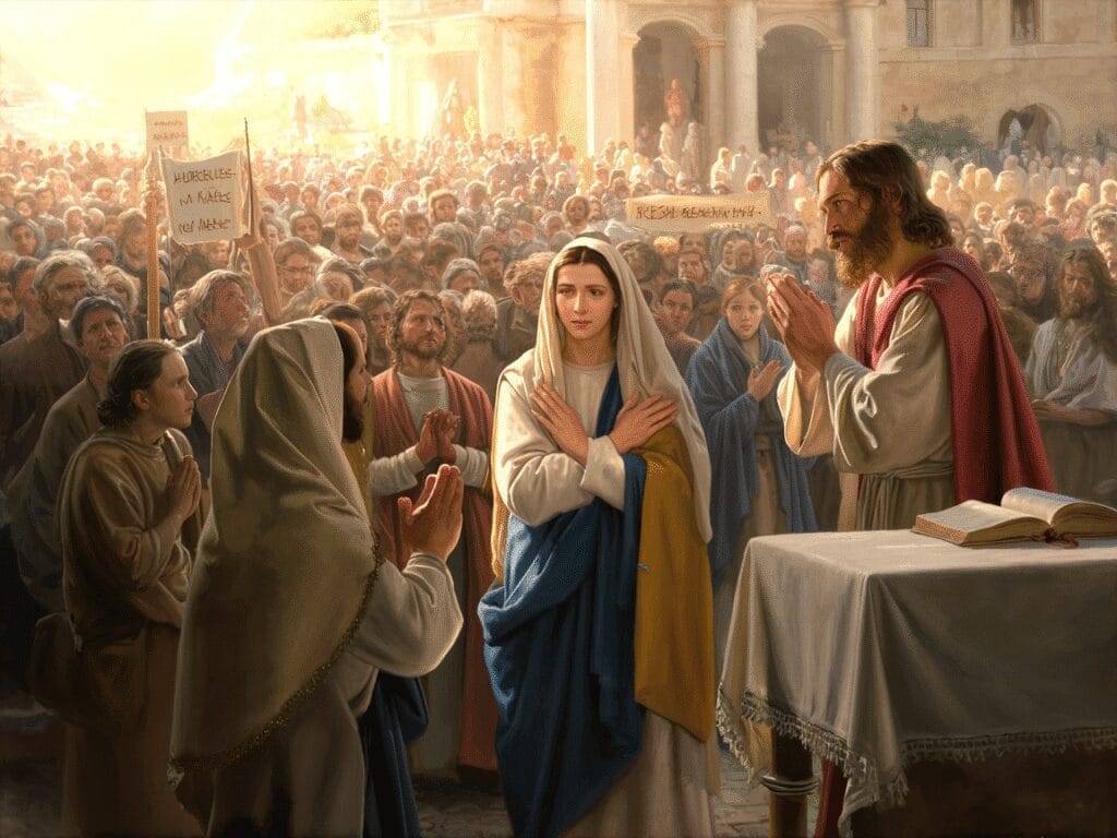 « Heureuse la mère qui t’a porté en elle ! – Heureux plutôt ceux qui écoutent la parole de Dieu ! » (Lc 11, 27-28) « Heureuse la mère qui t’a porté en elle ! – Heureux plutôt ceux qui écoutent la parole de Dieu ! » (Lc 11, 27-28)