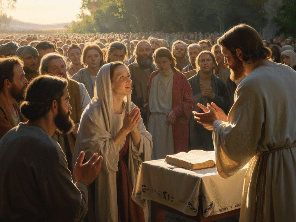 « Heureuse la mère qui t’a porté en elle ! – Heureux plutôt ceux qui écoutent la parole de Dieu ! » (Lc 11, 27-28) « Heureuse la mère qui t’a porté en elle ! – Heureux plutôt ceux qui écoutent la parole de Dieu ! » (Lc 11, 27-28)