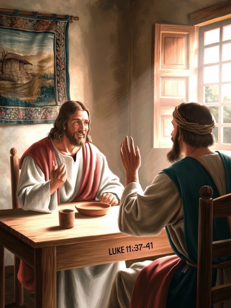 « Donnez plutôt en aumône ce que vous avez, et alors tout sera pur pour vous.» (Lc 11, 37-41) « Donnez plutôt en aumône ce que vous avez, et alors tout sera pur pour vous.» (Lc 11, 37-41)