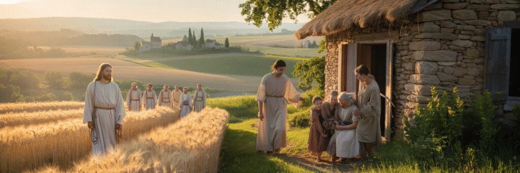 « La moisson est abondante, mais les ouvriers sont peu nombreux » (Lc 10, 1-9) « La moisson est abondante, mais les ouvriers sont peu nombreux » (Lc 10, 1-9)