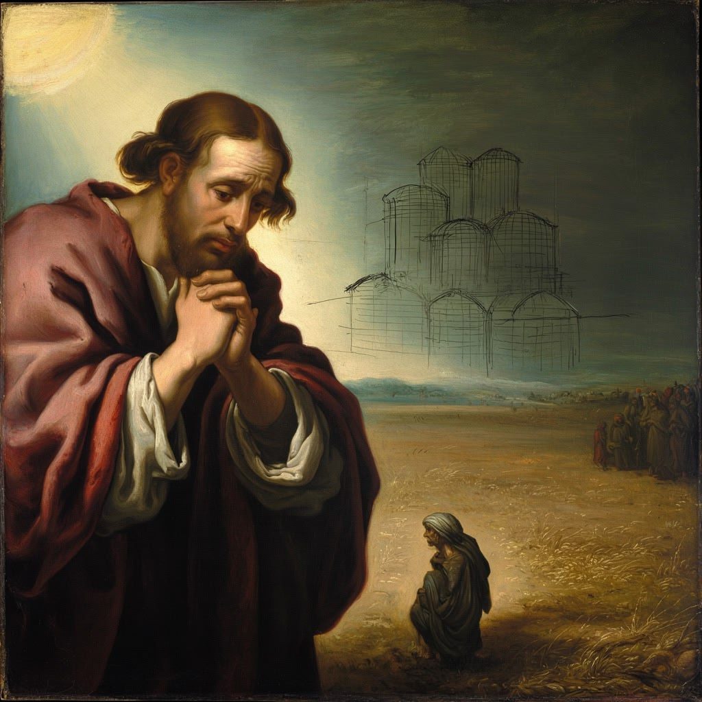 « Ce que tu auras accumulé, qui l’aura ? » (Lc 12, 13-21) « Ce que tu auras accumulé, qui l’aura ? » (Lc 12, 13-21)