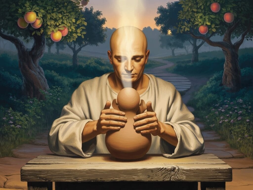 « Le Seigneur Dieu modela l’homme avec de la poussière prise du sol. Il insuffla dans ses narines l’haleine de vie, et l’homme devint un être vivant » (Gn 2, 7-9 – 3, 1-71) « Le Seigneur Dieu modela l’homme avec de la poussière prise du sol. Il insuffla dans ses narines l’haleine de vie, et l’homme devint un être vivant » (Gn 2, 7-9 – 3, 1-71)