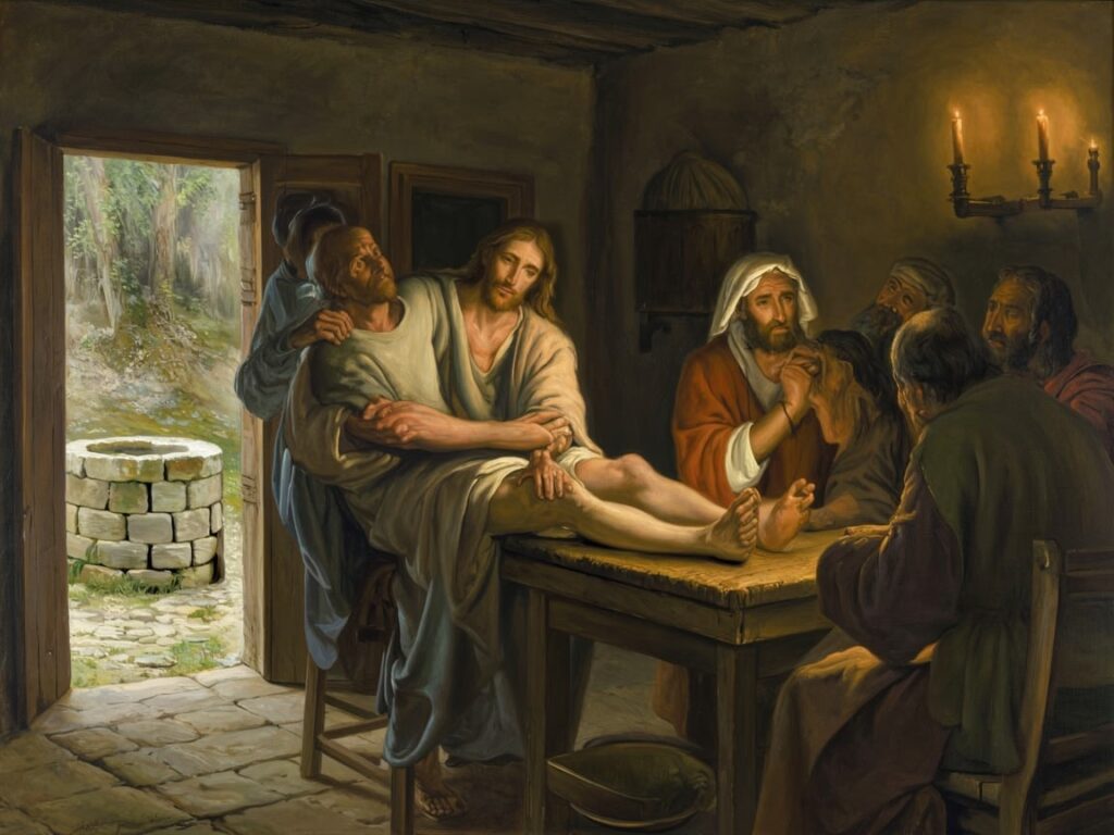 « Si l’un de vous a un fils ou un bœuf qui tombe dans un puits, ne va-t-il pas aussitôt l’en retirer, même le jour du sabbat ? » (Lc 14, 1-6) « Si l’un de vous a un fils ou un bœuf qui tombe dans un puits, ne va-t-il pas aussitôt l’en retirer, même le jour du sabbat ? » (Lc 14, 1-6)