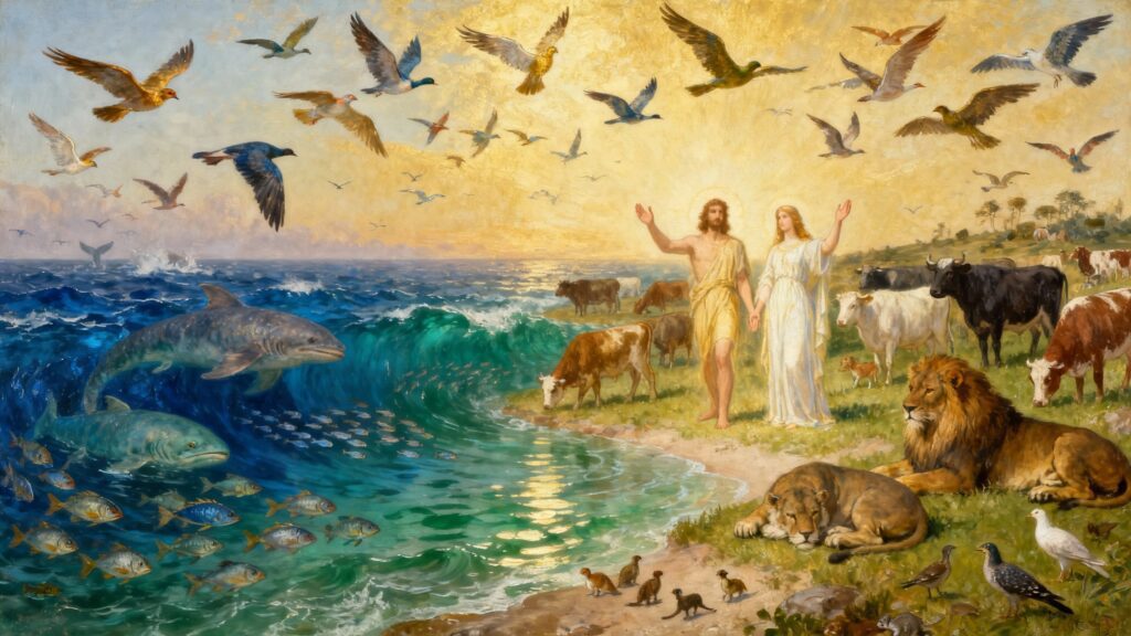 « Faisons l’homme à notre image, selon notre ressemblance » (Gn 1, 20 – 2, 4a)