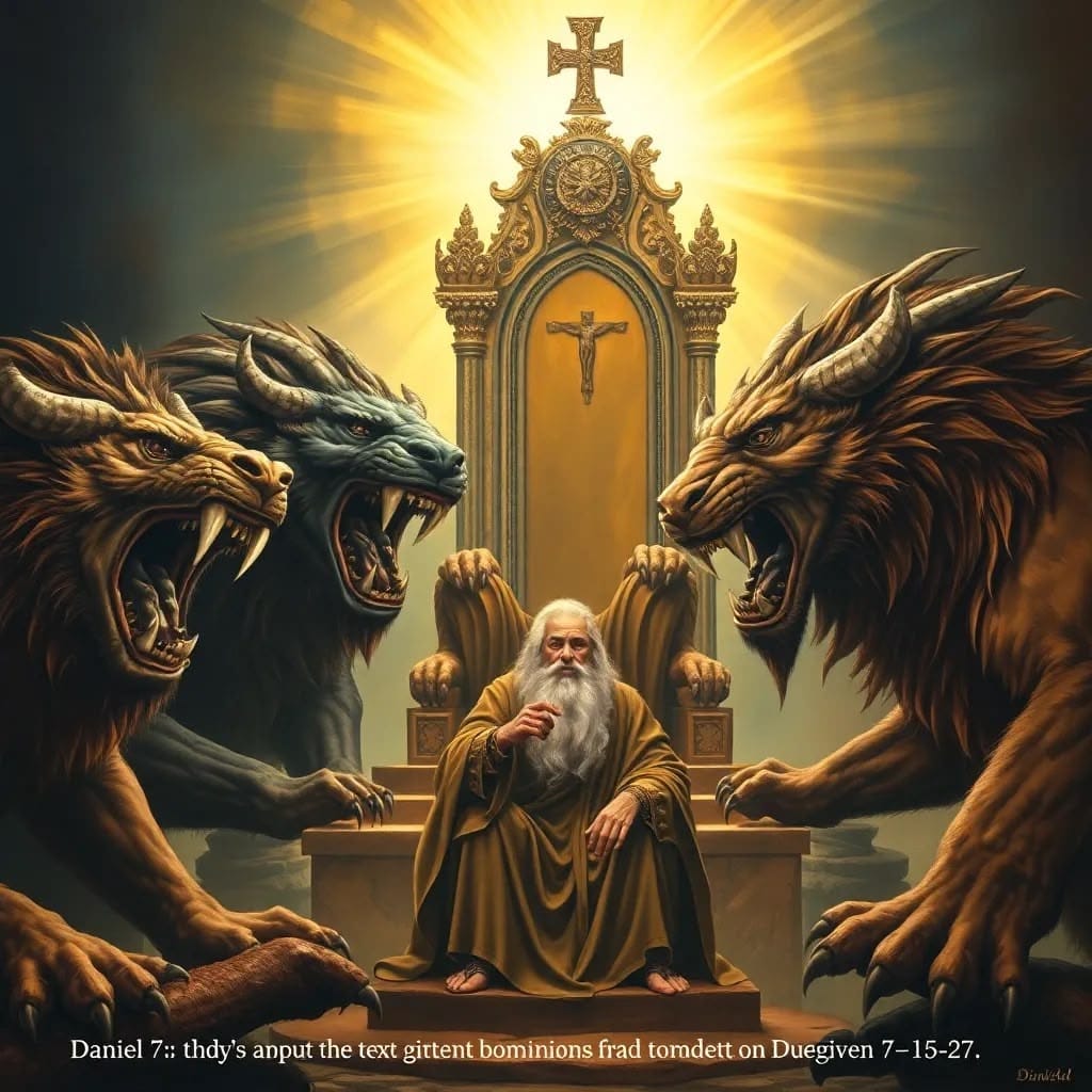 “国度、权柄、能力都赐给至高者的圣民。”（但以理书 7:15-27）