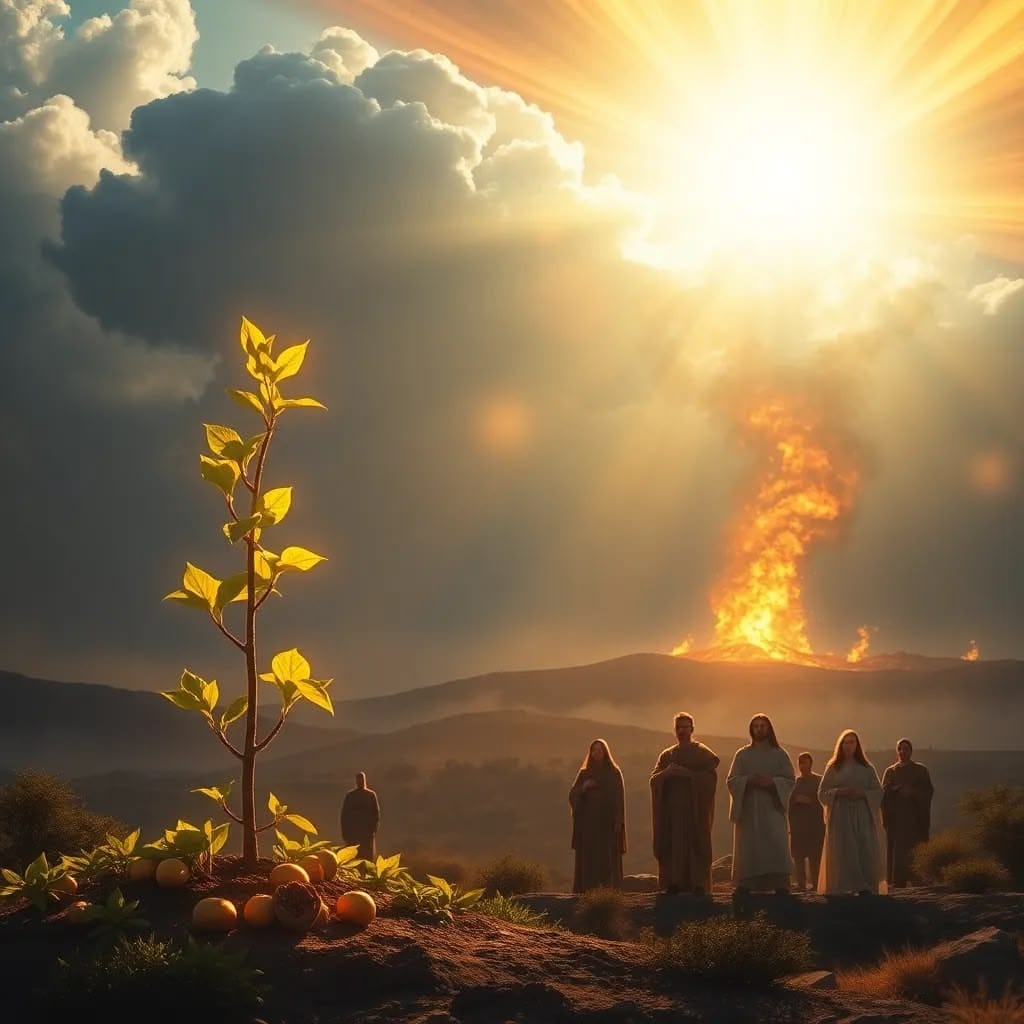 «"Er wird der Glanz der Überlebenden Israels sein" (Jesaja 4,2-6).