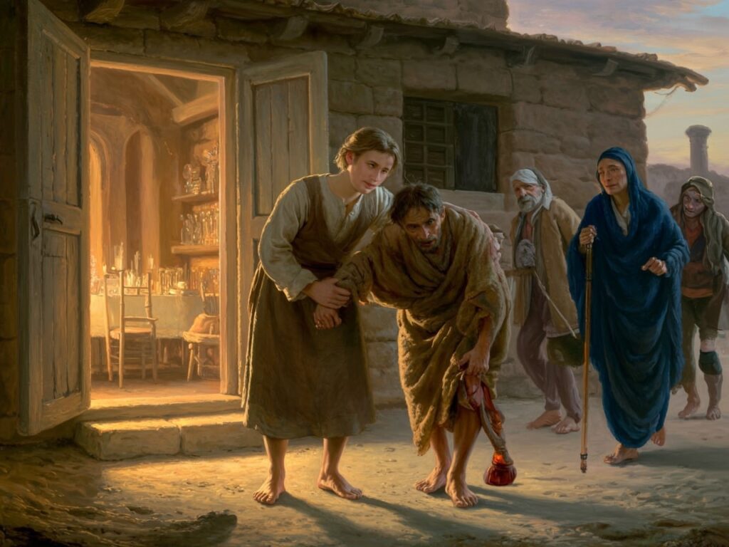 «"اخرجوا إلى الطرق والشوارع وألزموا الناس بالدخول حتى يمتلئ بيتي" (لوقا 14: 15-24) «"اخرجوا إلى الطرق والشوارع وألزموا الناس بالدخول حتى يمتلئ بيتي" (لوقا 14: 15-24)