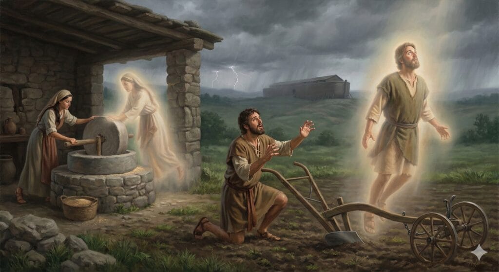 你们要警醒，好叫你们预备好（太24:37-44）。