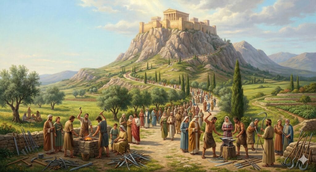 The Lord gathers all nations into the eternal peace of the kingdom of God (Isaiah 2:1-5)