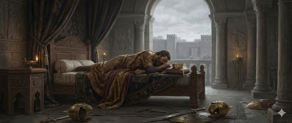 « Maintenant je me rappelle le mal que j’ai fait à Jérusalem : tous mes malheurs viennent de là, et voici que je meurs dans un profond chagrin » (1 M 6, 1-13)