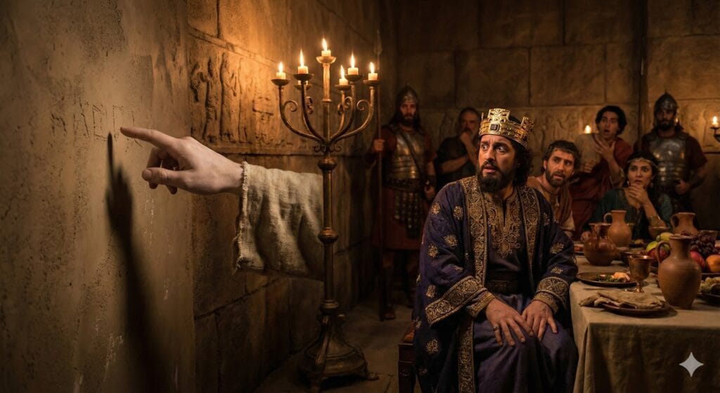 «De repente aparecieron los dedos de una mano de hombre que escribía» (Dn 5,1-6.13-14.16-17.23-28)