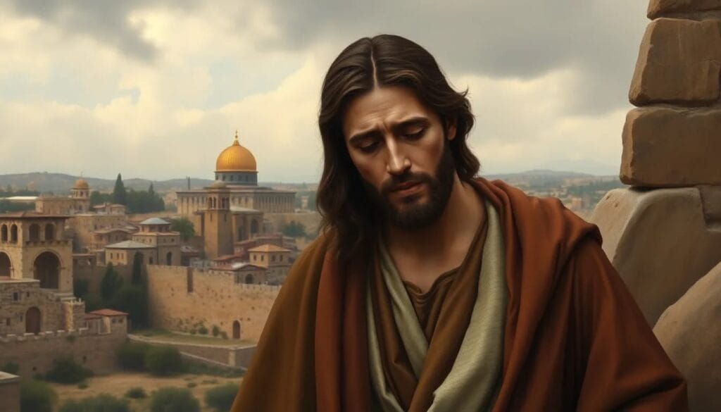 «भला होता कि तुम भी आज के दिन उन बातों को पहचान लेते जो शांति लाती हैं!» (लूका 19:41-44)