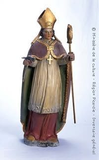 Der heilige Eligius wandelt Gold in Nächstenliebe um