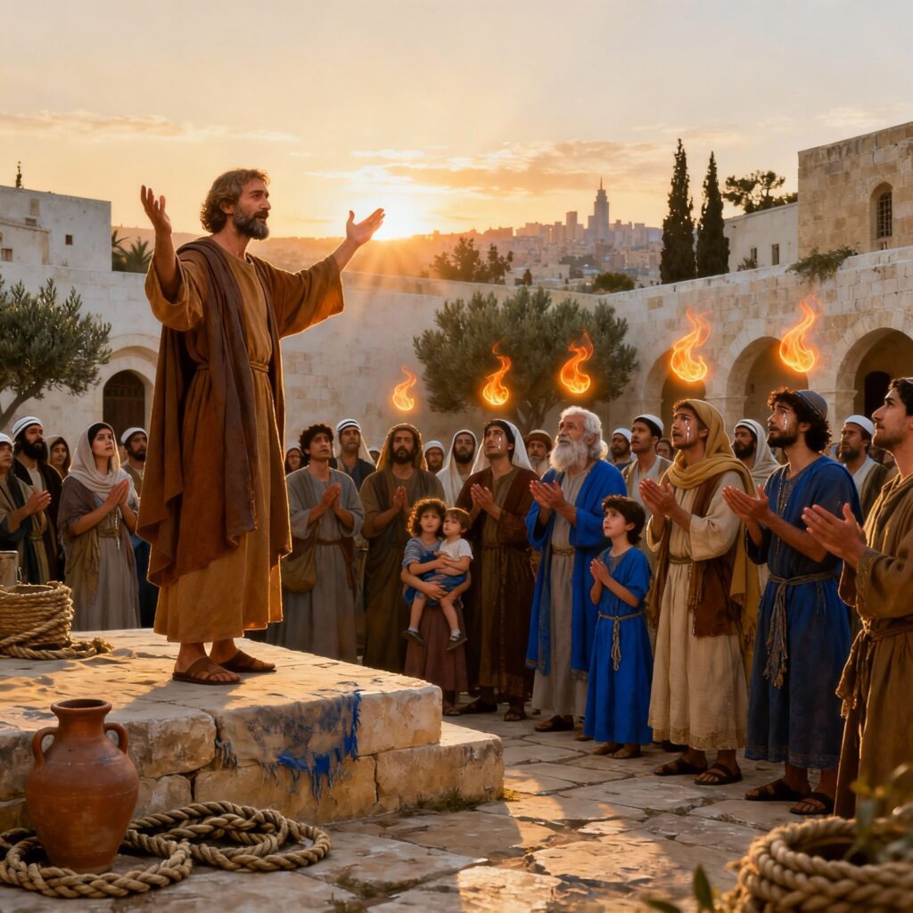 «Nawróćcie się i niech każdy z was ochrzci się w imię Jezusa Chrystusa» (Dzieje Apostolskie 2:36-41) «Nawróćcie się i niech każdy z was ochrzci się w imię Jezusa Chrystusa» (Dzieje Apostolskie 2:36-41)