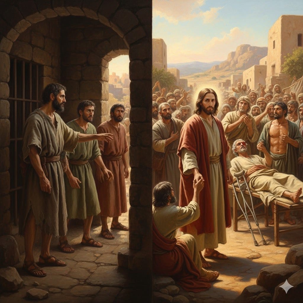 «क्या आप वही हैं जो आने वाले हैं, या हमें किसी और की प्रतीक्षा करनी चाहिए?» (मत्ती 11:2-11) «क्या आप वही हैं जो आने वाले हैं, या हमें किसी और की प्रतीक्षा करनी चाहिए?» (मत्ती 11:2-11)